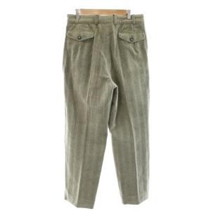 GIORGIO ARMANI コーデュロイパンツ スラックス 46 緑 グリーン オリーブ D-TK-6246 /AJ