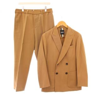 ダブルスーツ セットアップ テーラードジャケット アウター スラックスパンツ イージー ウエストゴム EP
