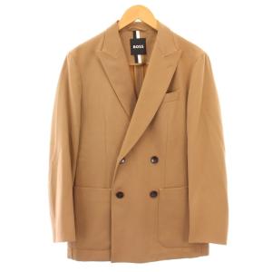 HUGO BOSS ダブルスーツ セットアップ テーラードジャケット アウター スラックスパンツ イージー ウエストゴム EP