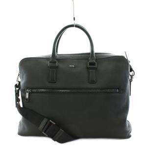 ビジネスバッグ 2way レザー ブラック