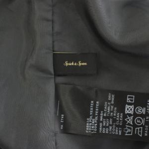 Spick&Span 24AW Vネックオールインワン サロペット 36 チャコールグレー 24030200109040 /YT