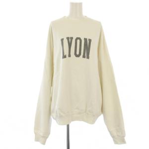 Rouge vif別注 スウェット トレーナー 長袖 LYON プリント M 白 /TK