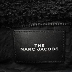 MARC JACOBS テディ トートバッグ ボア 2WAY ショルダーバッグ 黒 ブラック /G