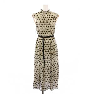 プレイフルハートプリントフレアワンピース 36