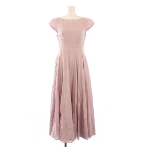 月の夢のドレス フレアワンピース 36 ピンク