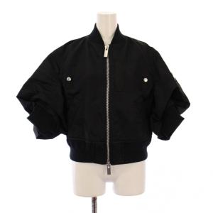 Nylon Twill Blouson Bomber Jacket