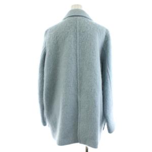 Framework 23AW モヘヤシャギーテーラードコート 36 ライトブルー 23020220737040