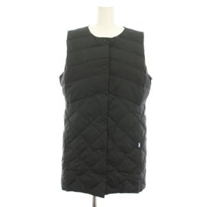 GOLF ダウンベスト L 黒 ブラック キルティング 792-221F /RR