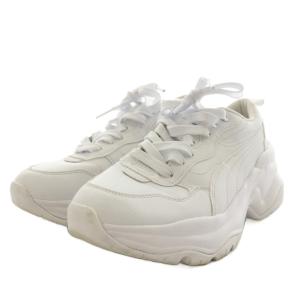 PUMA シリア ウェッジ CILIA WEDGE スニーカー シューズ 厚底 24.5cm 白 ホワイト 393915-02