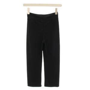 DAISY LIN レギンス クロップド パンツ 38 黒 ブラック ストレッチ 06183 /YM