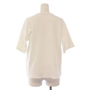 Framework Tシャツ カットソー 半袖 クルーネック 無地 ストレッチ ワンカラー F 白 ホワイト /BB