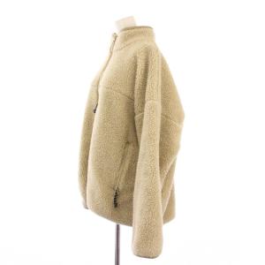 L'Appartement ボアブルゾン フリース アウター ジップアップ ベージュ 20010500705030 /TK