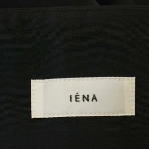 IENA 23AW スパンオーガンジーフレアスカート スカート ロング 38 黒 ブラック 23060900602040