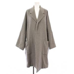 ノット KNOTT チェスターコート カシミヤ アウター 1 グレー 28-08-25-08301 /TK