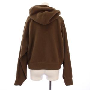 DANTON POLARTEC ZIP PARKA ジップアップパーカー ボア フリース 36 ブラウン DT-C0363