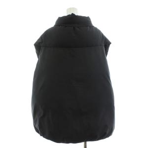 MICA&DEAL 変形ダウンベスト Vネック 黒 ブラック 0123305235 /KU