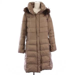 ダウンコート アウター ラクーンファー 50 ブラウン CCMWWSW0551 /TK