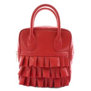 GIRL フリルダッフルバッグ レッド NZ-K202