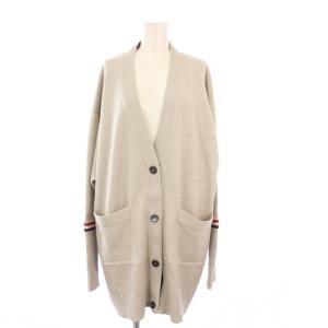 23AW ニットカーディガン 38 ベージュ FKC526AA-Y1002-265