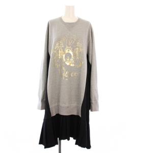 コムデギャルソン AD2021 21AW ドッキングワンピース S グレー