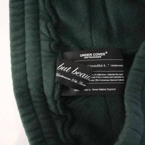 UNDERCOVER but beautiful 4 25AW コットン裏毛ピンタックスラックス 2 グリーン