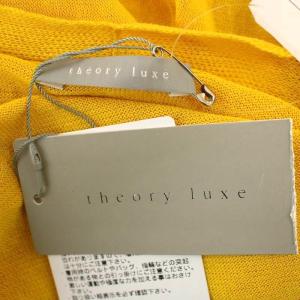 theory luxe カーディガン ニット 薄手 長袖 38 黄色 イエロー /G