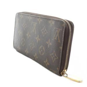 LOUIS VUITTON モノグラム ジッピー ウォレット ブラウン M41895
