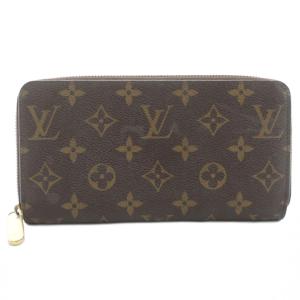 LOUIS VUITTON モノグラム ジッピー ウォレット ブラウン M41895