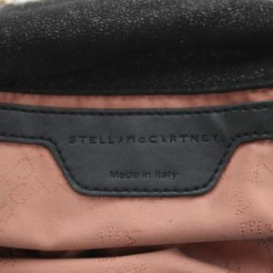 STELLA McCARTNEY ファラベラ ミニ ショルダーバッグ ハンドバッグ チェーン フェイクレザー 黒 ブラック /AN1
