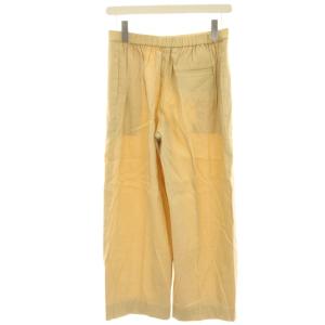 Theory ECO CRUNCH WASH WIDE PULL ON N ワイドパンツ イージー 麻 リネン S ベージュ