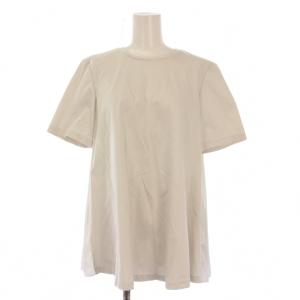 24SS BASALT CASLEY 異素材コンボ Tトップス Tシャツ カットソー 半袖 クルーネック