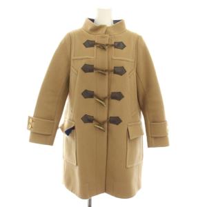 ウールスタンドカラーダッフルコート アウター ミドル 1 茶 ブラウン 青 ブルー 12AWLU422