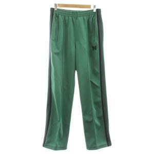 Track Pant  POLY SMOOTH ポリスムース トラックパンツ イージー 刺繍 XS 緑