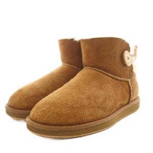 UGG australia ミニベイリー ボタン MINI BAILEY BUTTON ムートンブーツ ショートブーツ 24.0cm