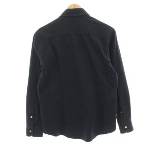 EPOCA UOMO タグ付き カジュアルシャツ 長袖 46 紺 ネイビー M1M12-841-28 /HN