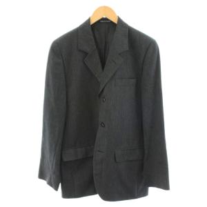 Agnes b. homme スーツ セットアップ 上下 テーラードジャケット シングル パンツ スラックス 48 36 グレー /AN50