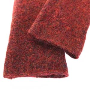 ISSEY MIYAKE ニット セーター ウール 2 赤 レッド ボルドー タートルネック ME63KN012 /AJ