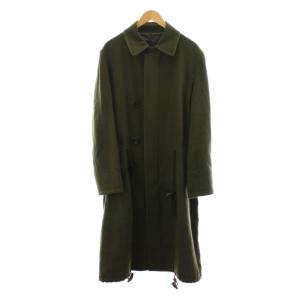 ヨウジヤマモト BANG ON! ステンカラーコート 3 カーキ YA-C38-111