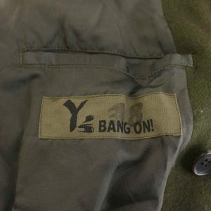 Y's ヨウジヤマモト BANG ON! ステンカラーコート 3 カーキ YA-C38-111