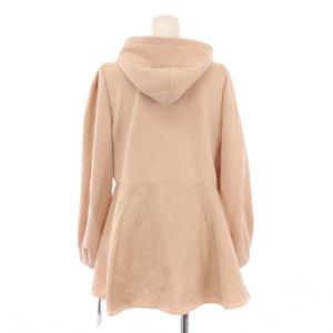 M'S GRACY 23年製 ダンボール素材パーカー ジャケット アウター ジップアップ ストレッチ ワンカラー 38 ピンク