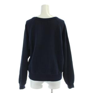 SLOBE IENA 24AW スウェット トレーナー 紺 ネイビー /AP