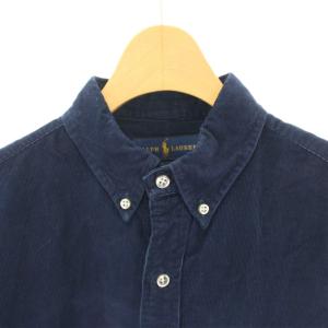 RALPH LAUREN コーデュロイシャツ SP 紺 ネイビー 長袖 /AP