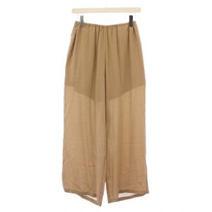 23SS Sheer easy シアーイージーパンツ スラックス ウエストゴム シースルー ワンカラー