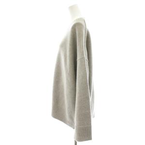 EVERYDAY I LIKE ニット セーター 長袖 カシミヤ F グレー 20080500824030 /AN31