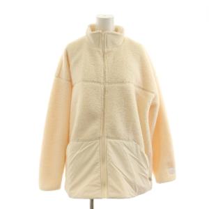 WIDBOAJACKET ボアフリースジャケット ジップアップ M アイボリー HS3440 /RR