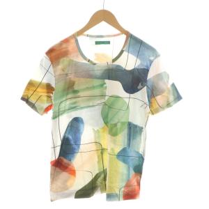 Tシャツ カットソー 半袖 W2 マルチカラー /RR