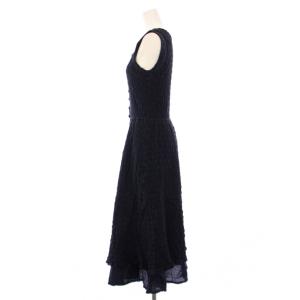 INGEBORG ノースリーブワンピース ロング マキシ 9 紺 ネイビー P021NFA09 /KH