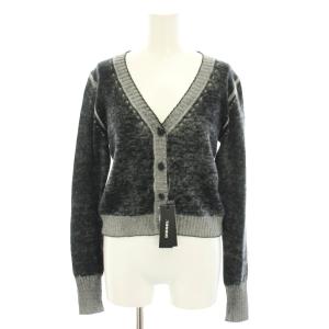 Mバスティカーディガン M-BUSTY CARDIGAN ニットカーディガン Vネック 長袖 タグ付き