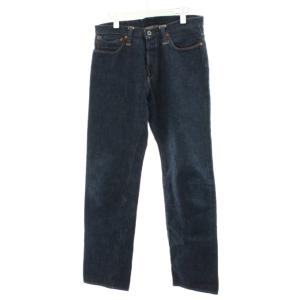 747 デニムパンツ ジーンズ ジーパン Gパン ボタンフライ 30 紺 ネイビー /AN38