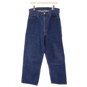 BEAMS デニム パンツ ジーンズ テーパード ジップフライ M 青 /TK